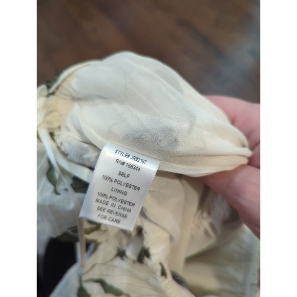 NWOT J.NNA Floral Pleated Wide Leg Jumpsuit - Picture 4 of 4